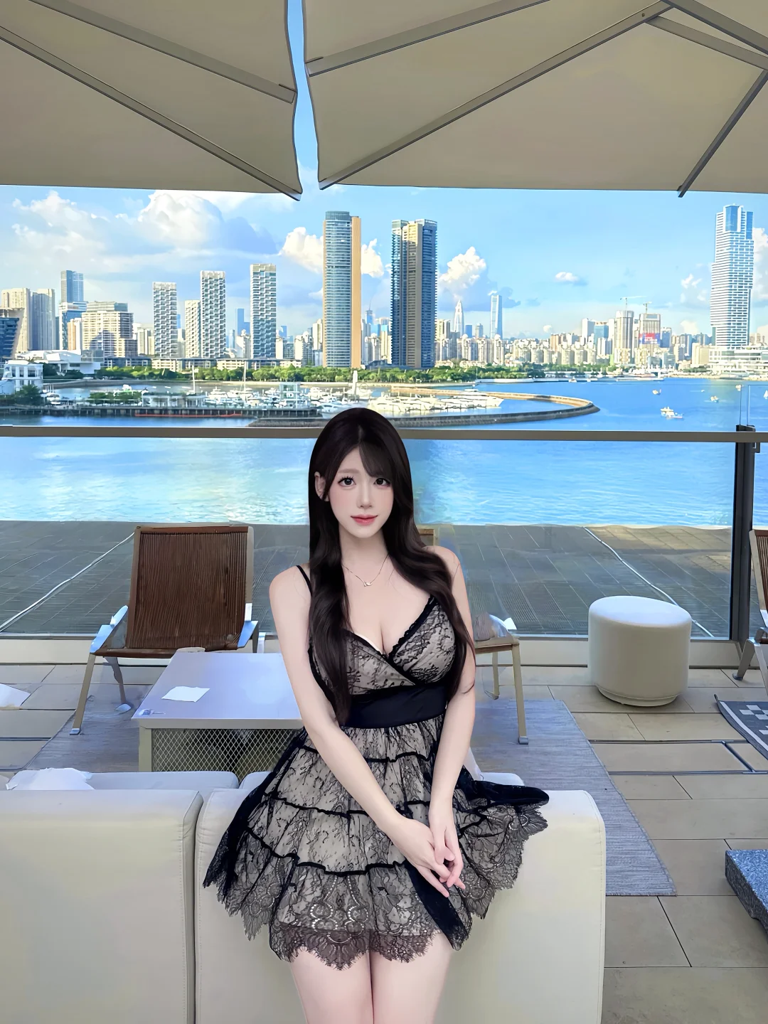 K11 ECOAST海景咖啡厅🌊有种不在国内的美☁️