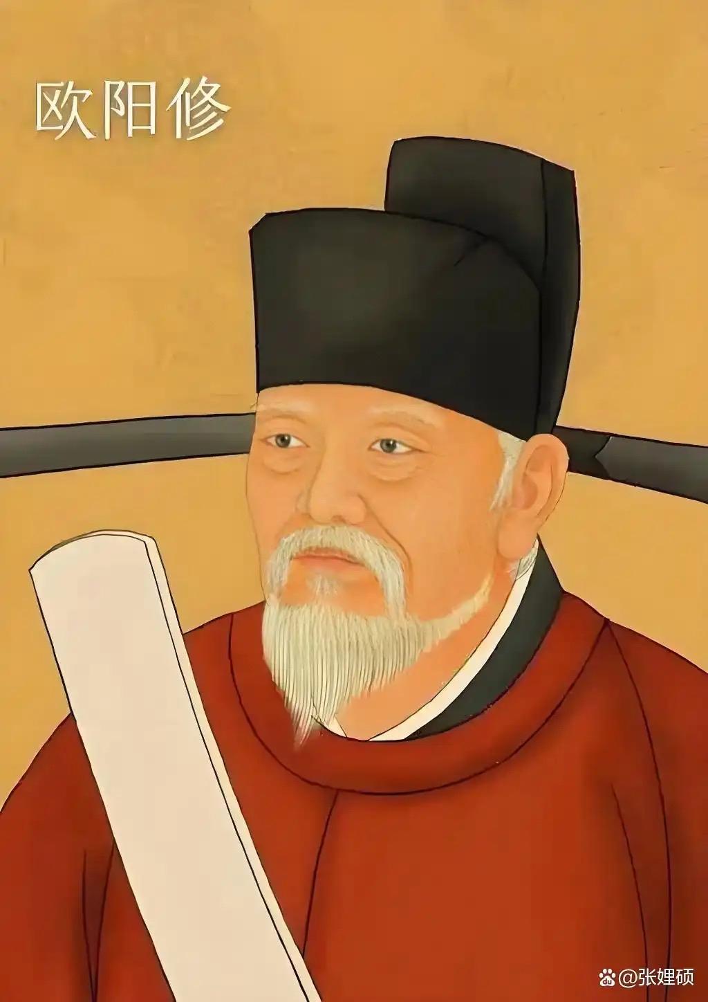欧阳修的“摸鱼”本质是顶级高效后的豁达。他在滁州看似日日宴饮、醉心山水，实则凭借