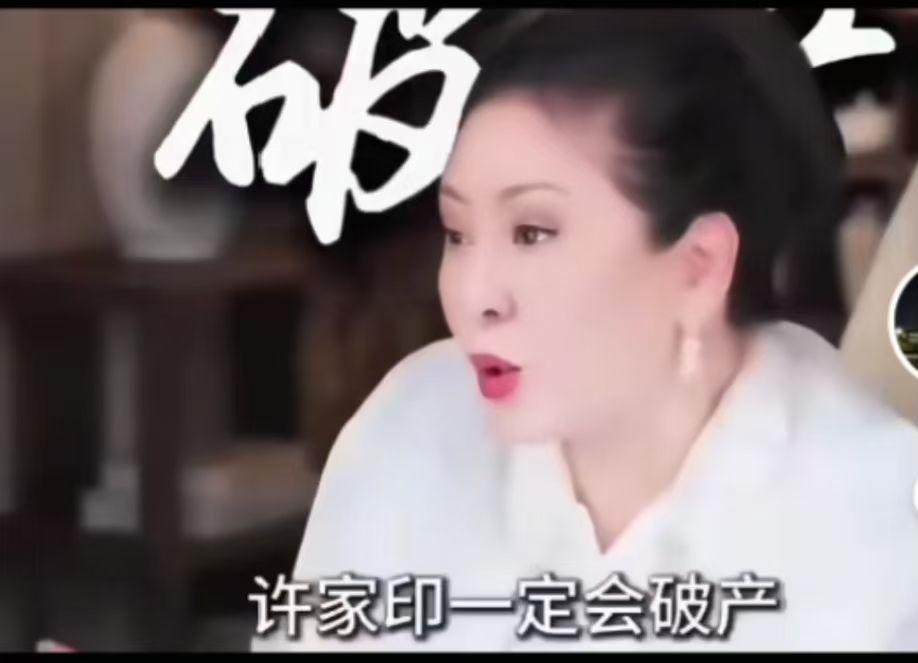 向太陈岚：我早就预料到许家印会破产。
“我很多年前就预料到了，我看他什么时候垮，
