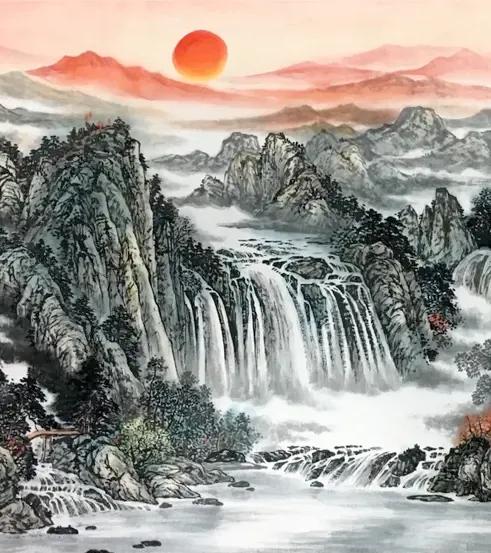 方圆天地，为头条联友对联：
天空装日月，
大地育河山。