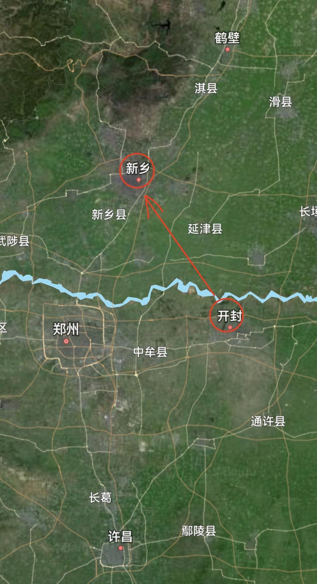 河南，从开封兰考县1到新乡市2是越级吗？
开封依托深厚的历史底蕴深耕郑开同城化与