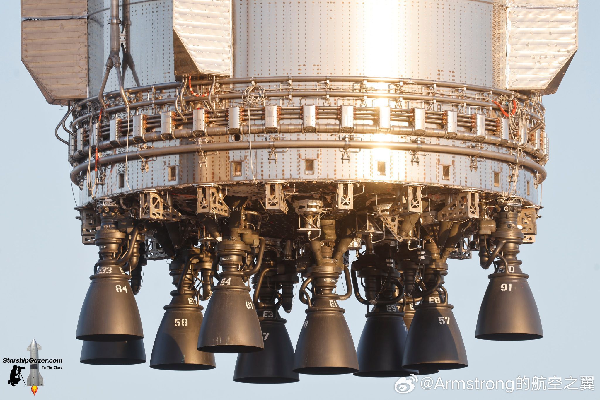 B19助推器的猛禽3发动机 