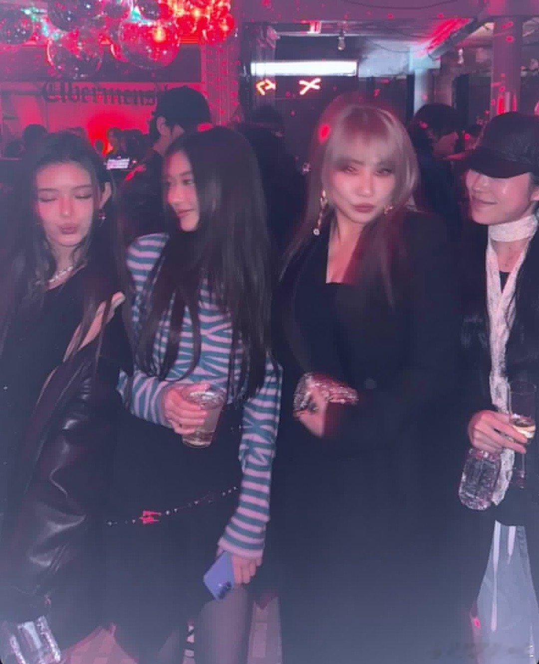 【twi.】NJZ的Danielle和姜海粼去了权志龙的新歌试听会 