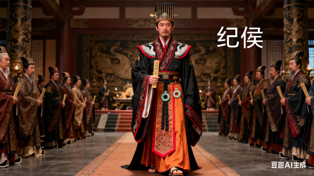 小国之殇：纪侯的坚守与纪国的覆灭，春秋霸权阴影下的生存悲剧
 
夕阳将纪国都城（