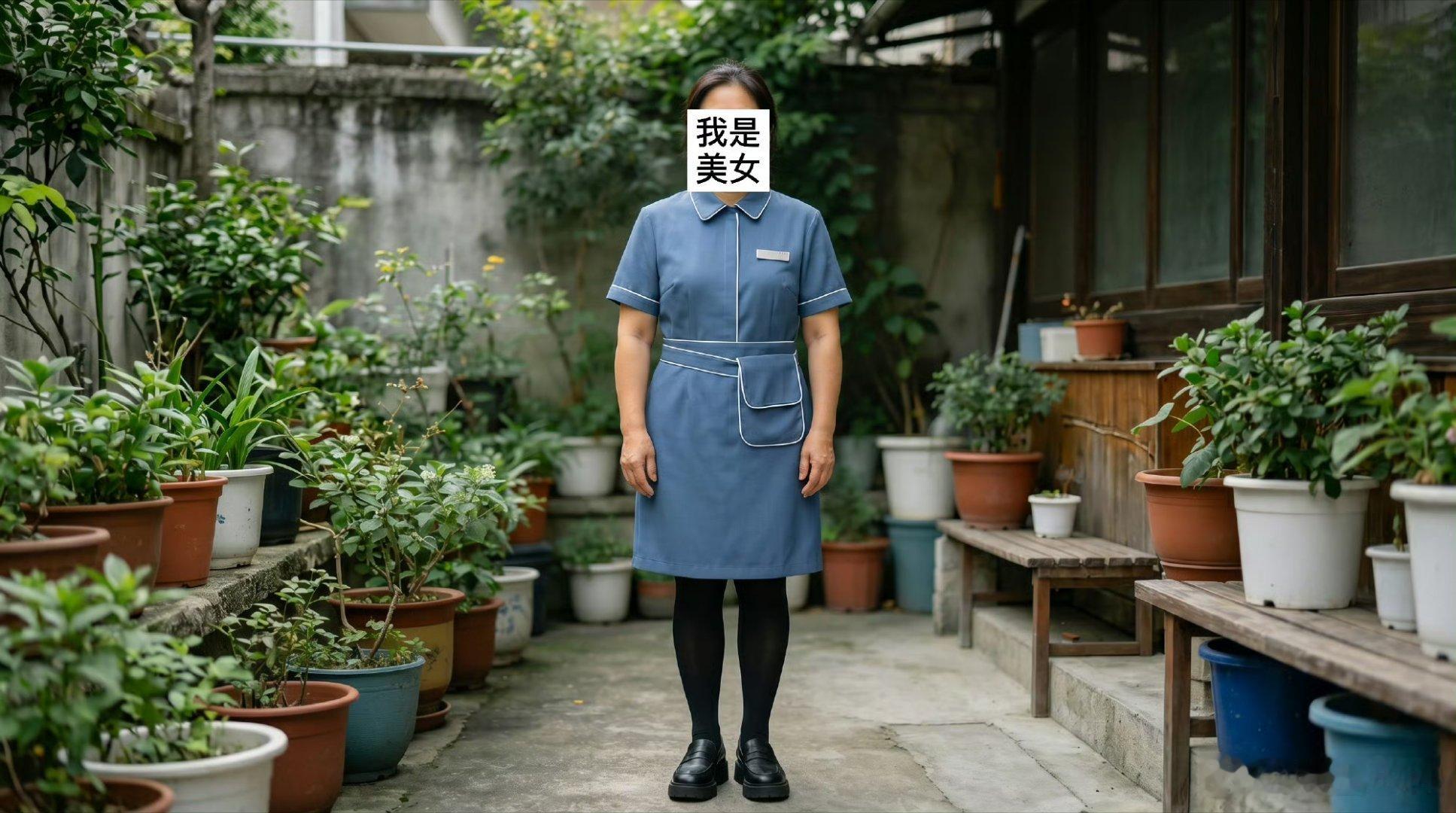 朱珠把保洁服穿出高定感谁懂！别人穿保洁服是打工，朱珠穿是直接走高定红毯，果然时尚