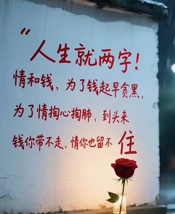树从不焦虑自己何时成才，水从不催促自己汇入江海，安静地扎根，随性地流淌此生岁月悠