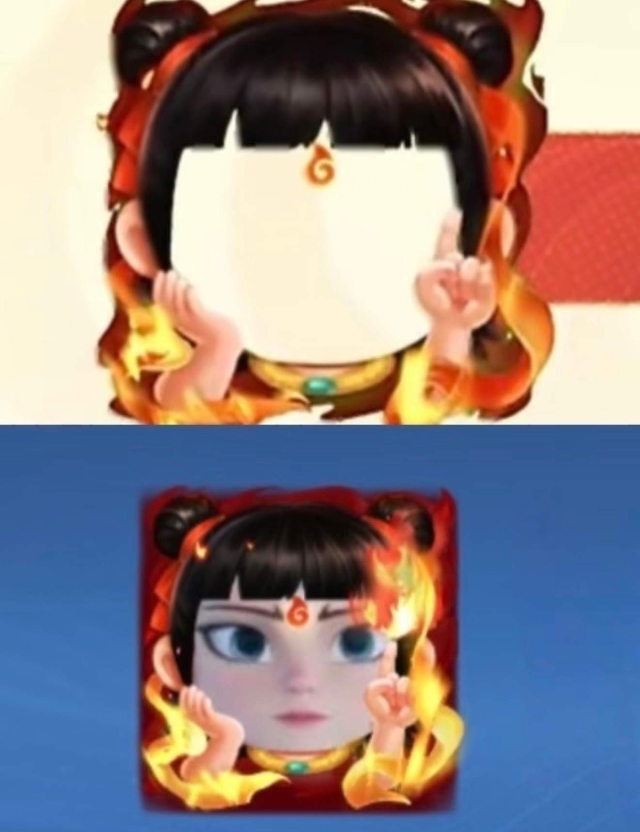 王者荣耀王者哪吒头像框怎么搭配王者荣耀找到了最适合这个框的头像灵珠版哪吒 