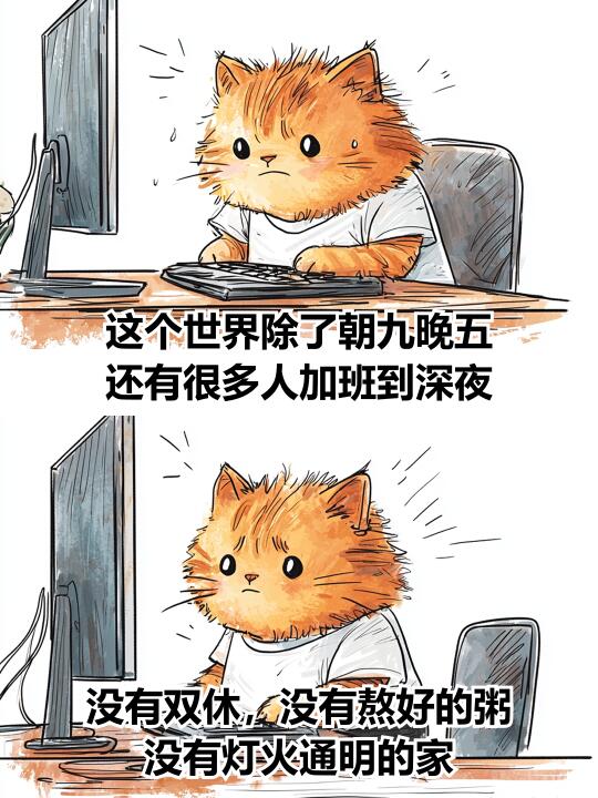 这段话太治愈了~