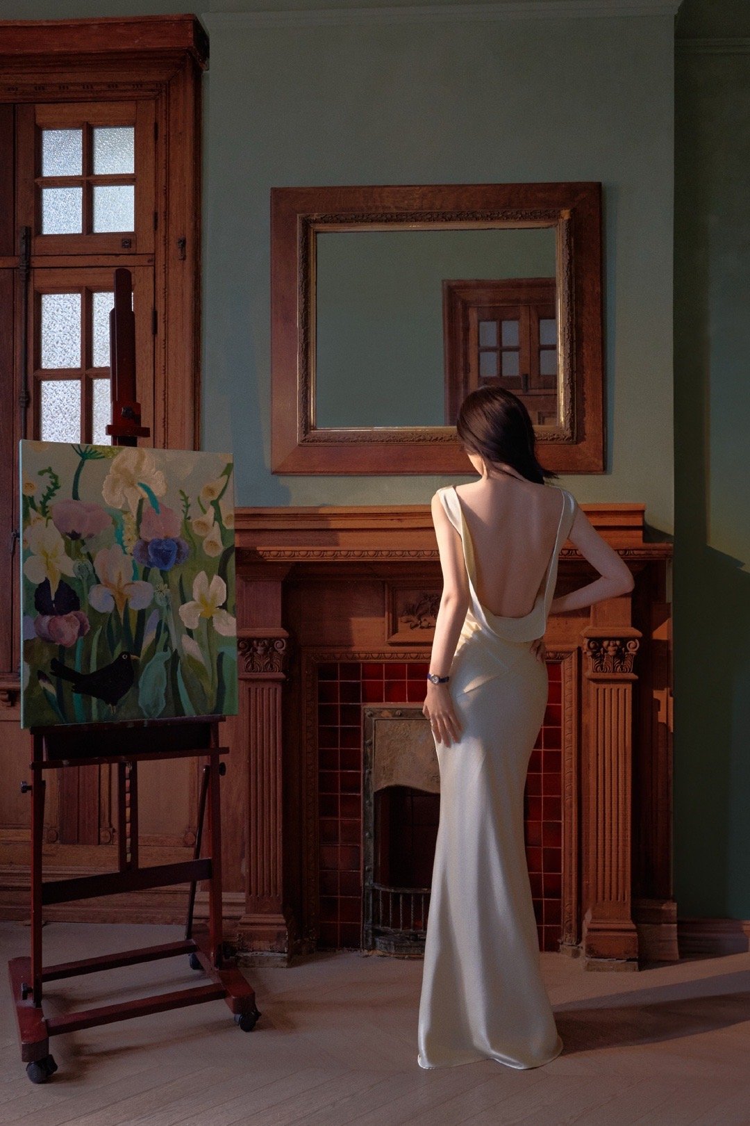 徐若晗裸背徐若晗裸背吊带裙 斯哈斯哈！ 