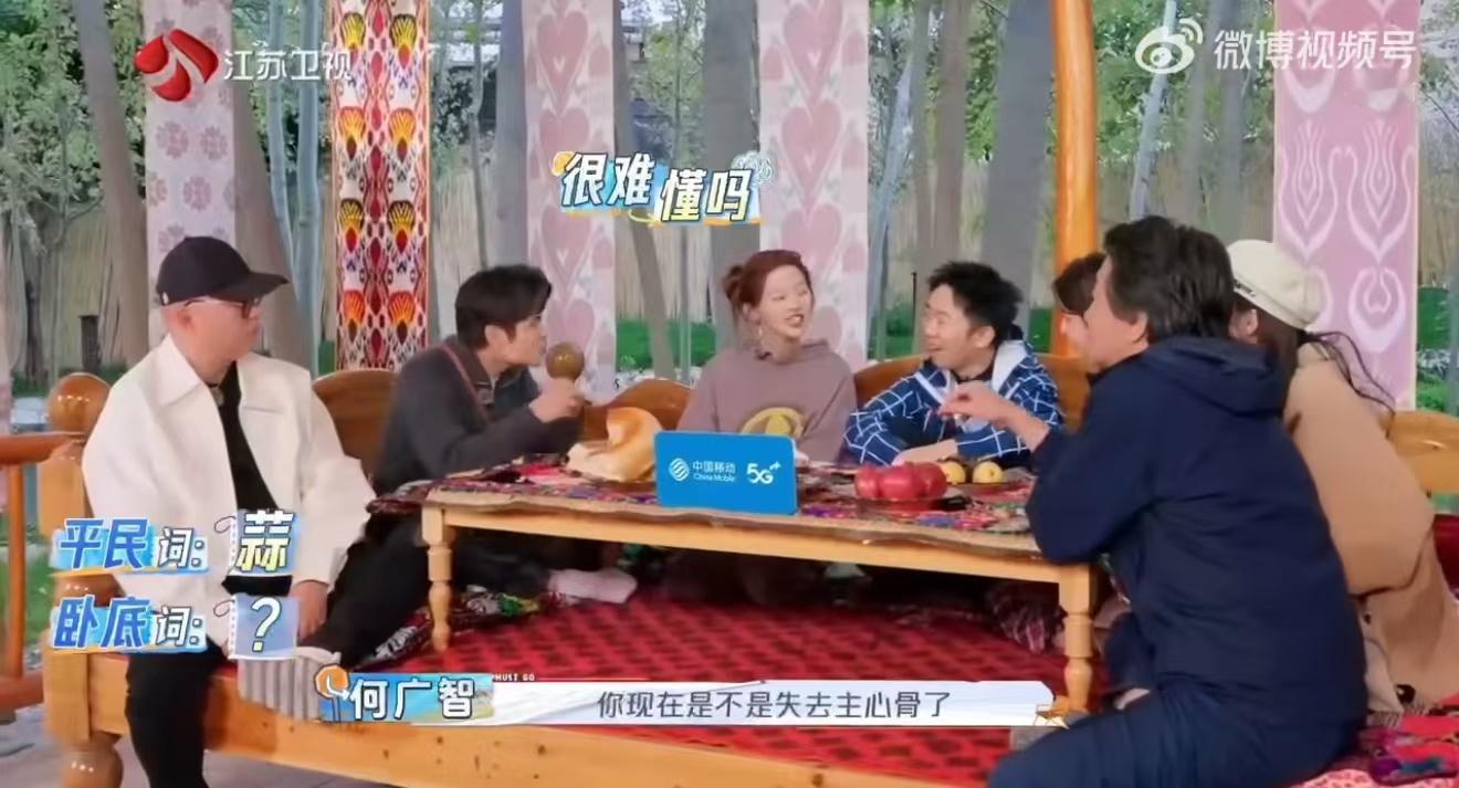 何广智输在了别人没有文化  咱就是说何广智在这局谁是卧底的游戏环节中输的也太冤枉