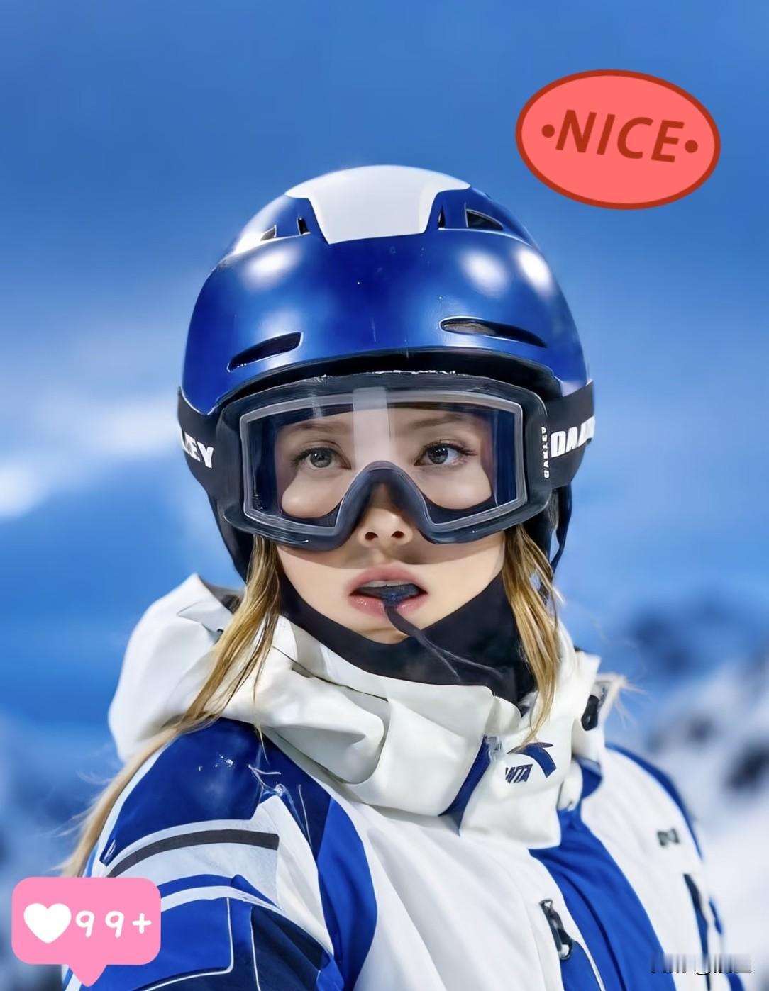 大家光顾着看谷爱凌脖子上的银牌，我却盯着她嘴里那块“塑料片”看了半天，这玩意儿真