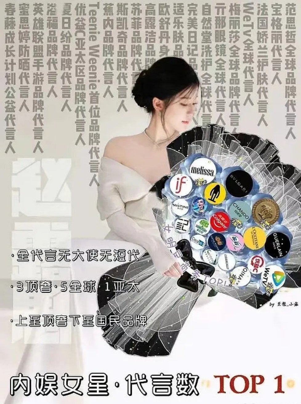 赵露思现在的代言水平是不是超过了迪丽热巴？ ​​​