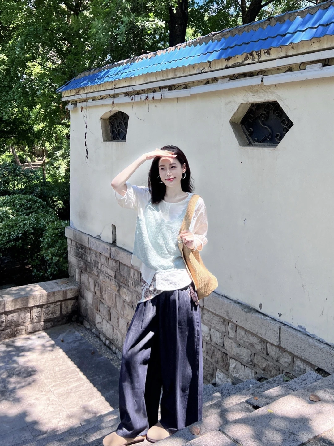 胶片🎞️简简单单出个门 今天是薄荷味🩵～