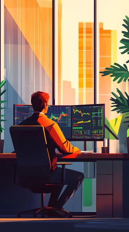 看到朋友300万炒股，全职炒股第四天，虽然仓位压的不大，结果一上午还是被盘面薅走