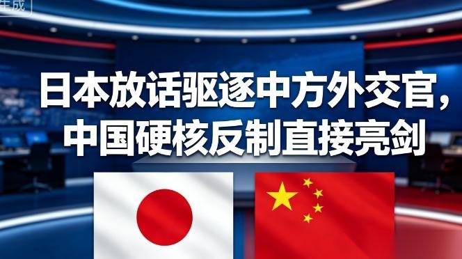日本这次的通告来得猝不及防，没有太多铺垫就直接亮出“驱逐外交官”的筹码，要知道，