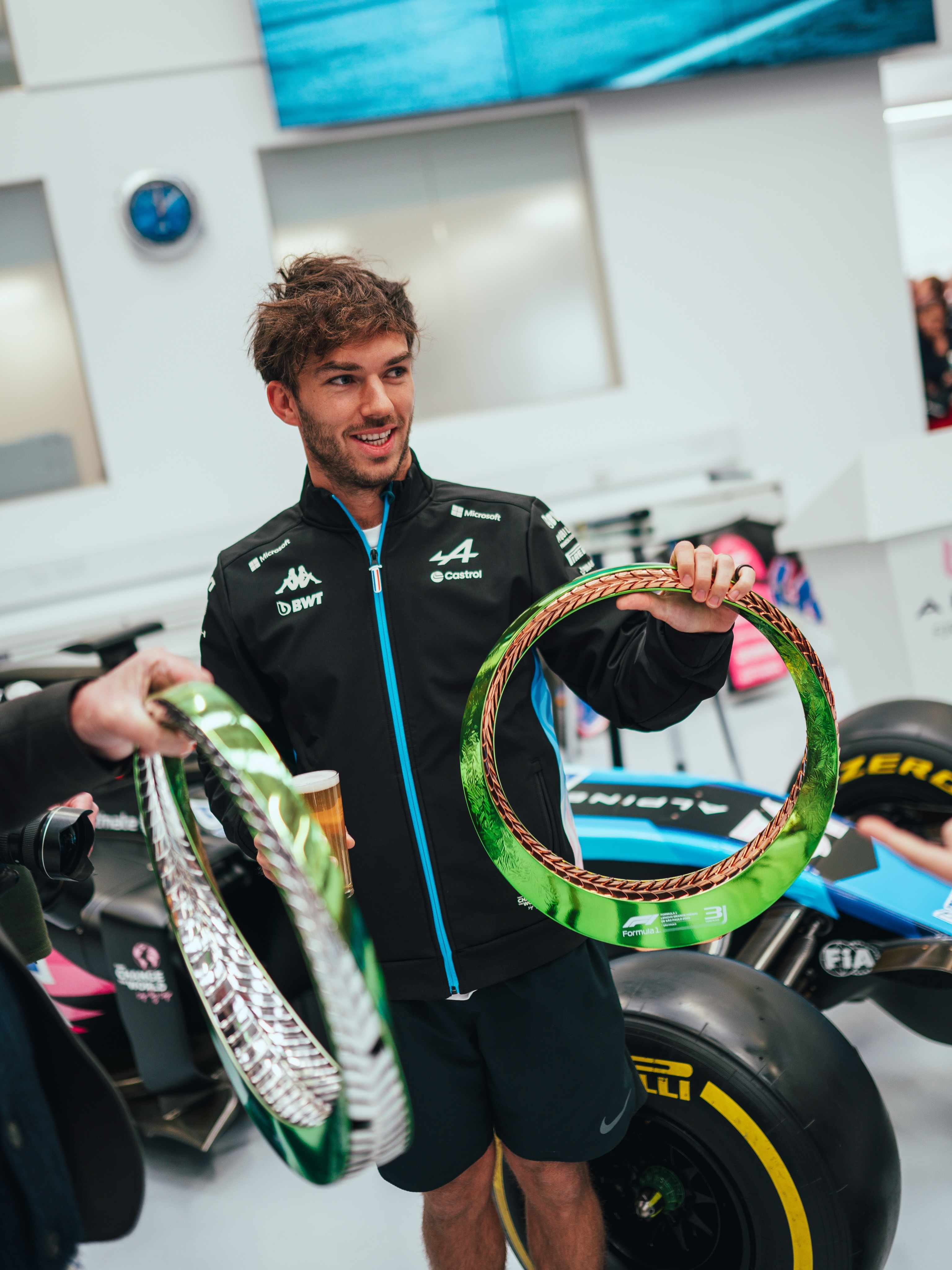 Alpine官推更新——一些加斯利的恩斯通瞬间📸F1PierreGasly加斯