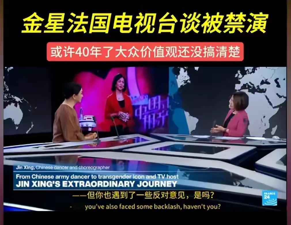 这个金星内心之肮脏可见一斑，居然跑去法国电视台接受专访，以此来污蔑自己的国家。
