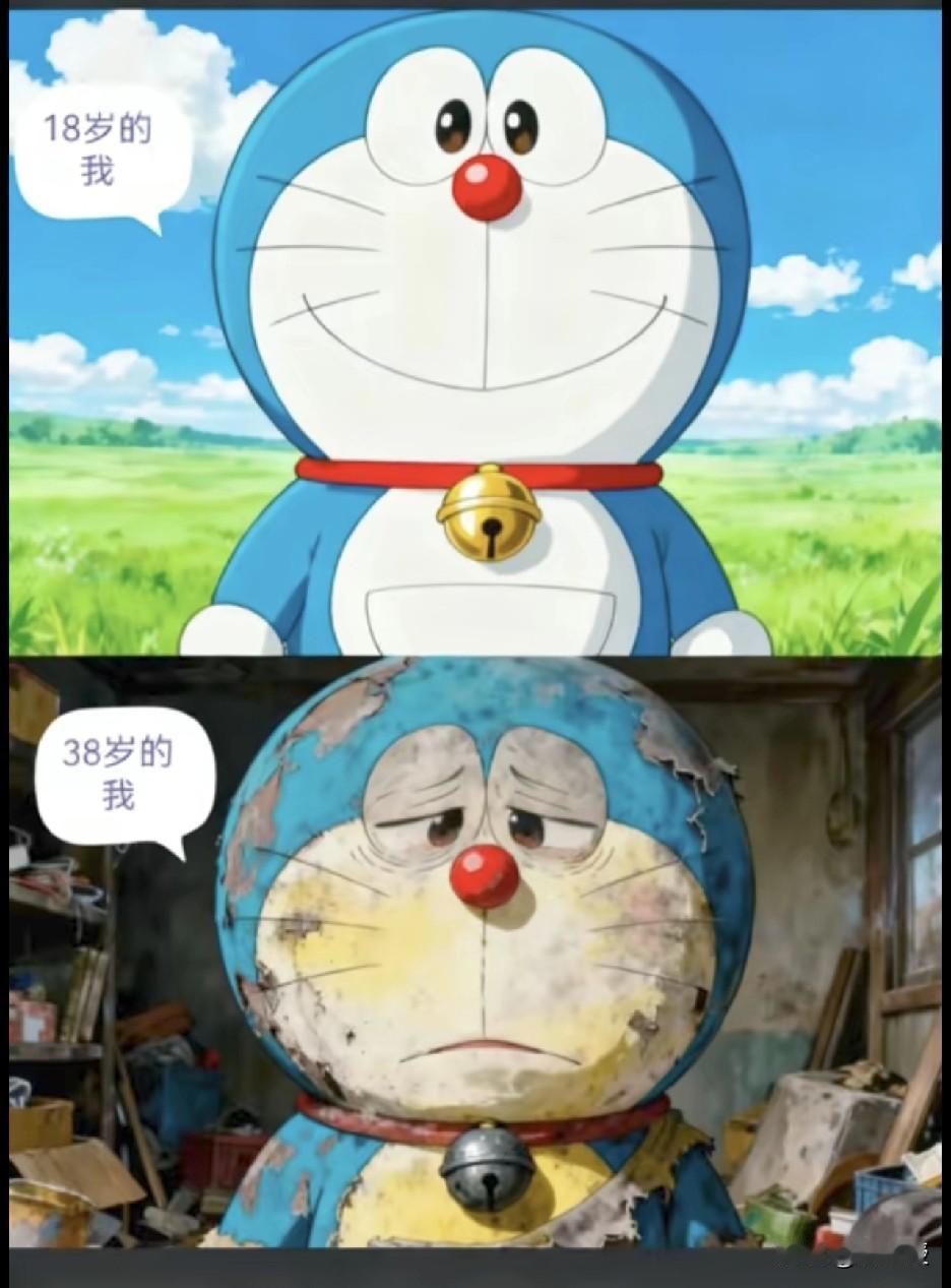 最近抖音老推送这个机器猫