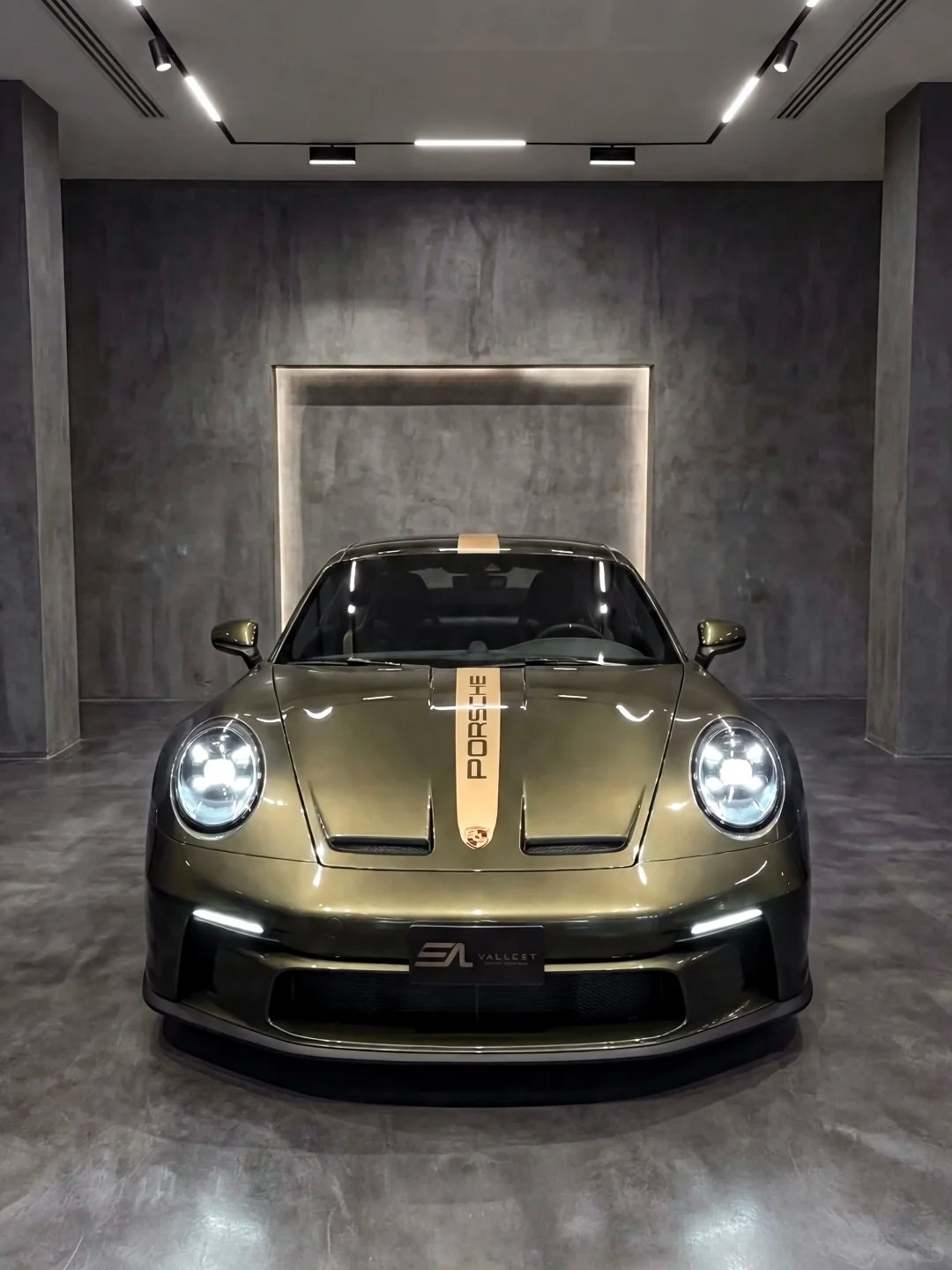 假期余额不足，古铜色的保时捷真的帅爆绝美车片