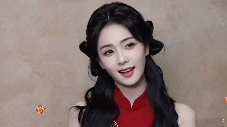 白鹿熬夜追平唐宫奇案白鹿新年快乐