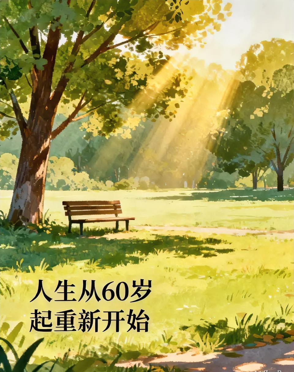 培养兴趣爱好，多出门走走看看。人生从60岁起重新开始，指望孩子关心照顾，不过是竹