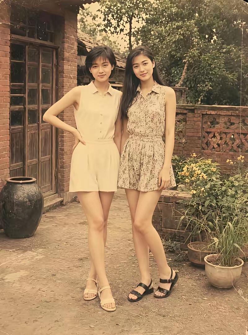 那个年代的女孩很清纯