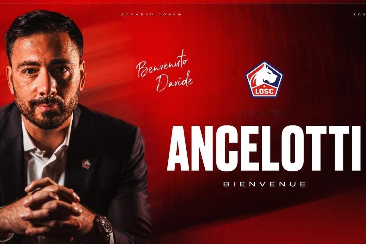 🔥 官方🚨 達維迪安察洛堤（Davide Ancelotti）出任利爾 （L