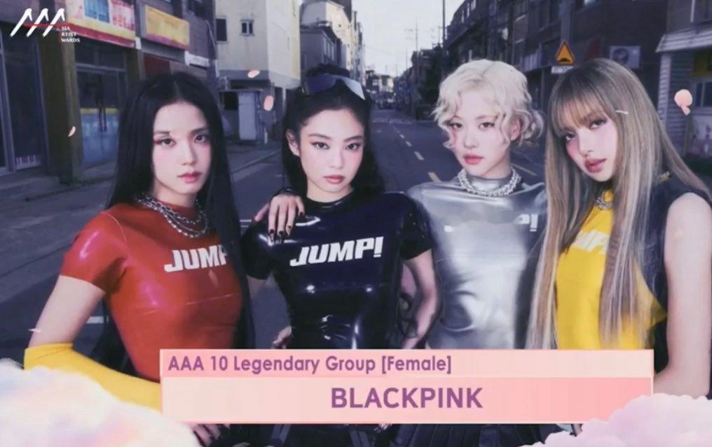 AAA直播恭喜BLACKPINK荣获2025年第10届亚洲艺术家大赏（AAA）传