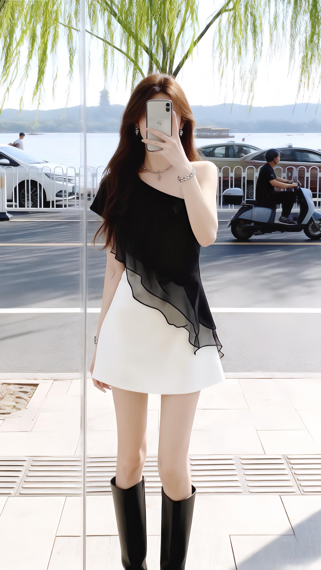 新中式穿搭 国风穿搭 改良旗袍 改良旗袍连衣裙 早春姐感穿搭