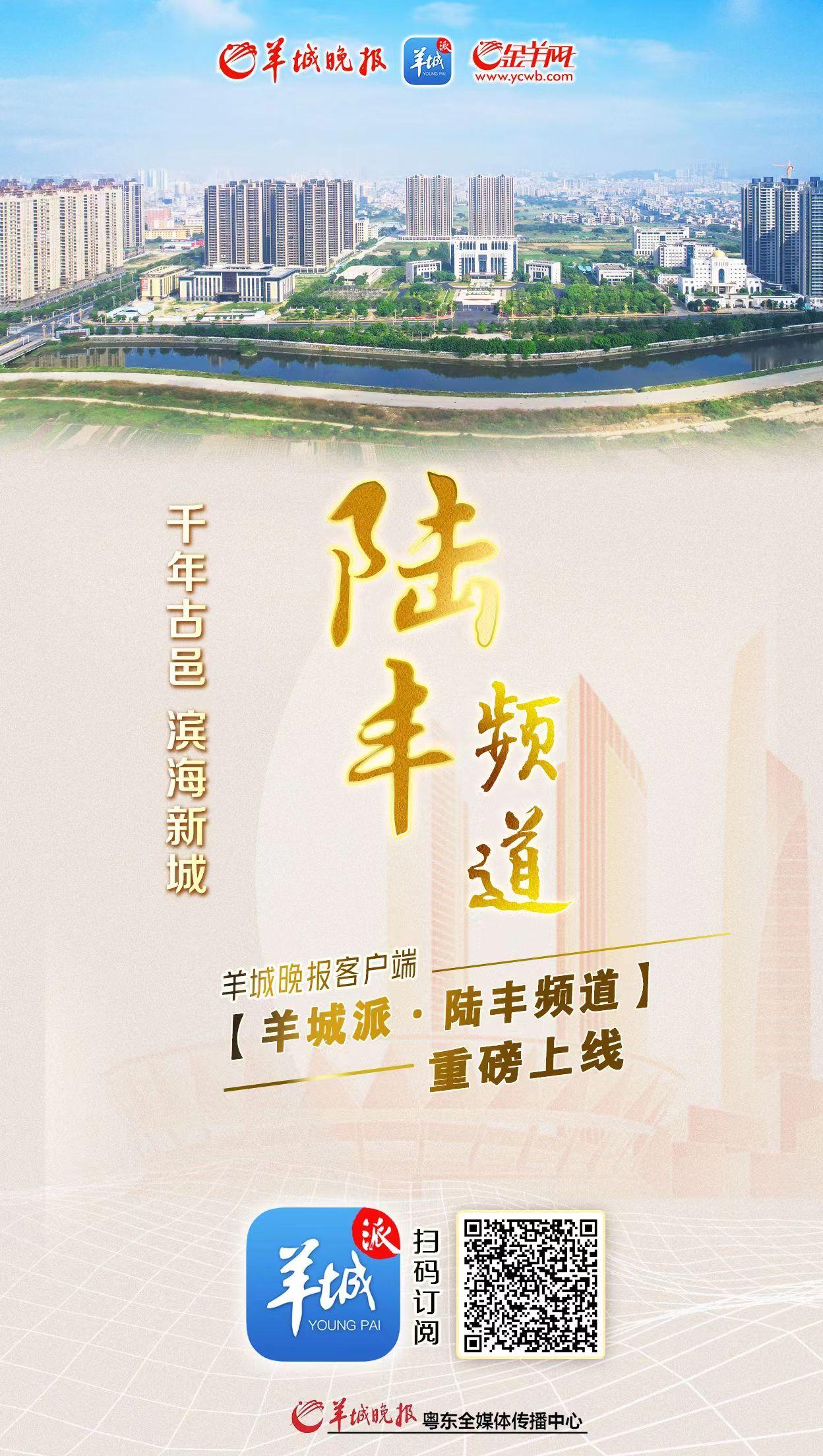 羊城派·陆丰频道今日上线