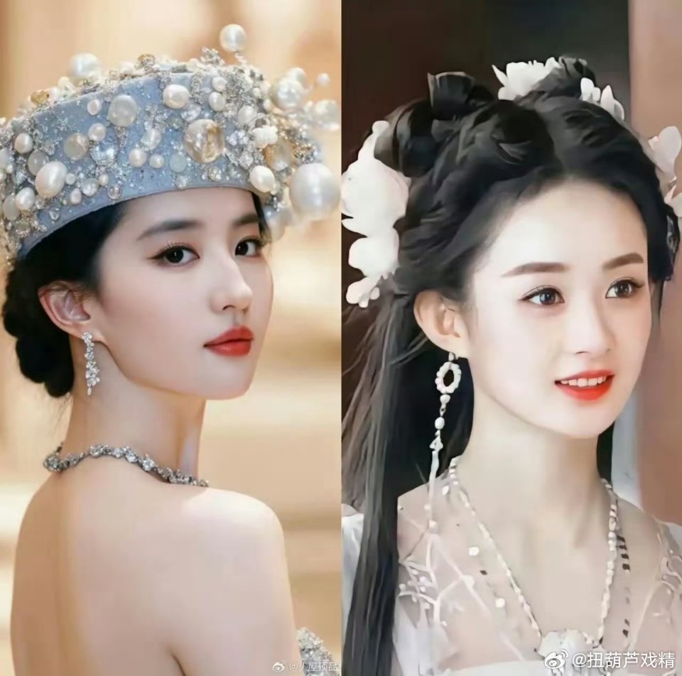 赵丽颖真的美呀，年纪很小又清纯的感觉 ​​​