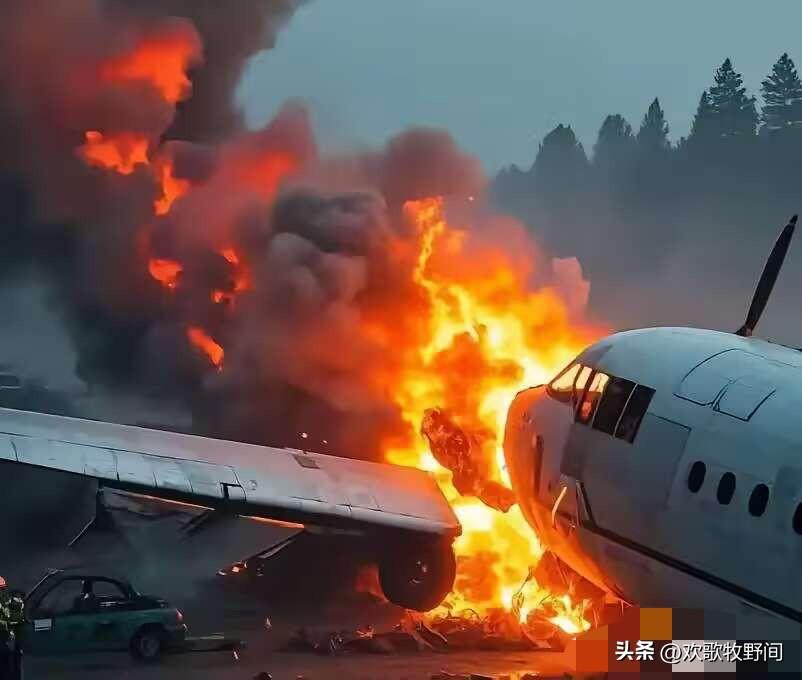 轰隆一声巨响，火光冲天！美军战机坠毁，特朗普或已收到坏消息，刚刚美军一架f15战