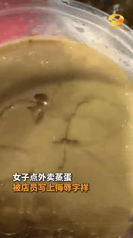“拿顾客当傻子？”上海，一女子因为不想做饭，就在外卖点上了份蒸蛋！结果等她拆开外