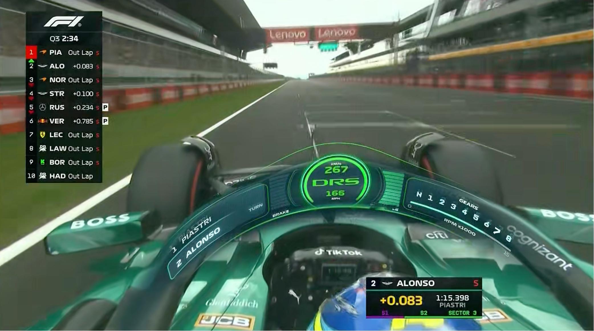 头哥甚至可以临时超过一台迈凯伦！F12025F1匈牙利大奖赛 ​​​