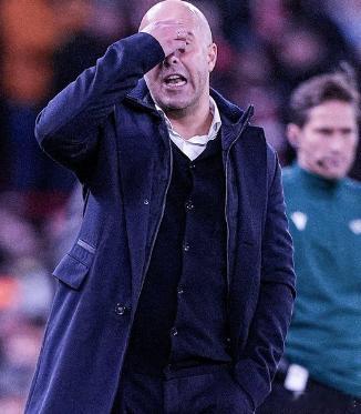 利物浦1比4埃因霍温克星！斯洛特执教生涯5次输给埃因霍温，创最多败绩纪录欧冠联赛