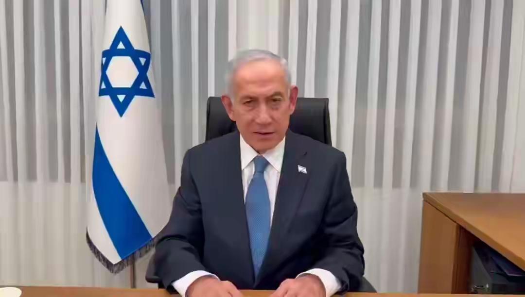 以色列总理内塔尼亚胡23号晚在视频中表示，特朗普总统打电话告诉我，利用好美以共同