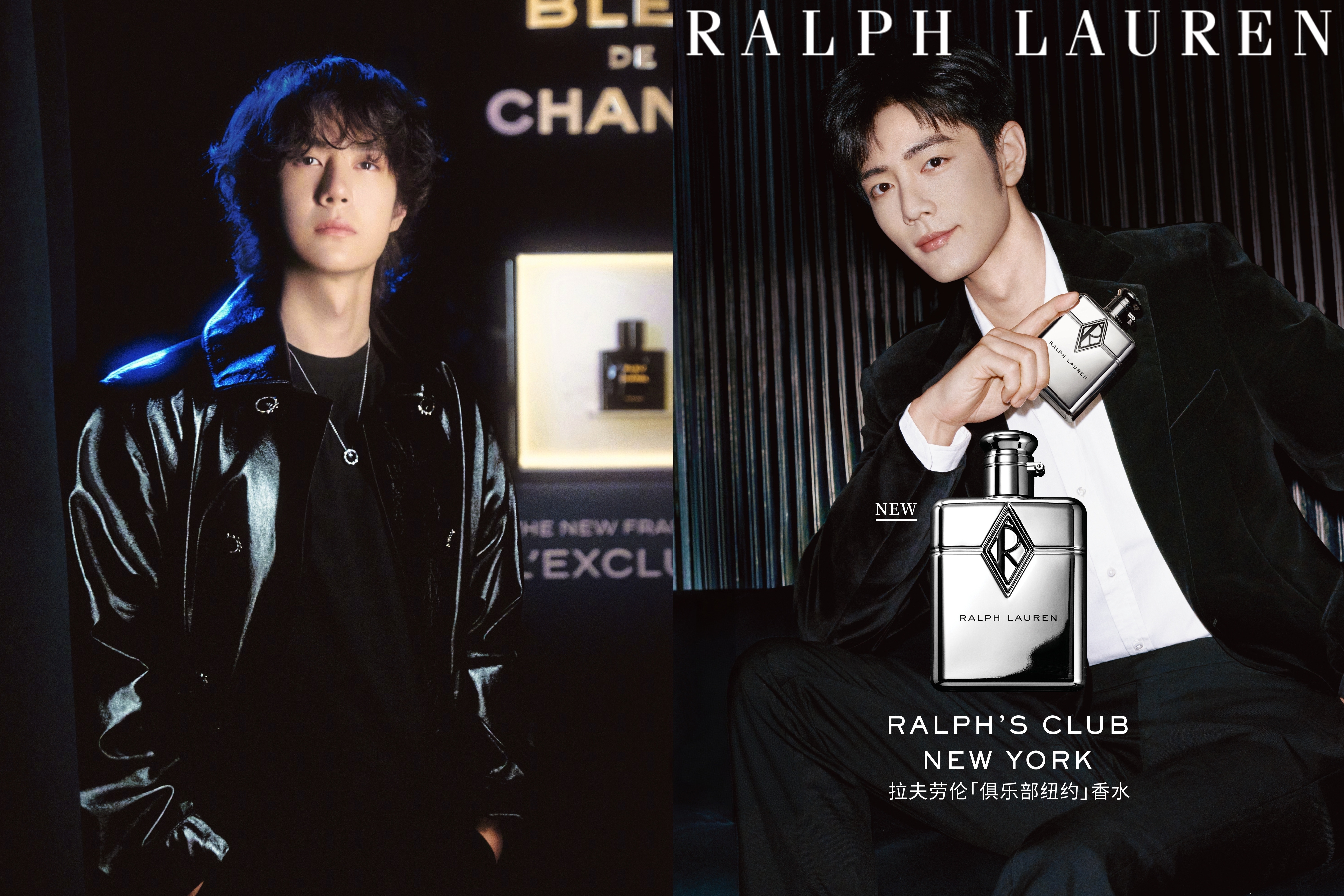 博君一肖 两位男香代言人，把般配打在公屏上