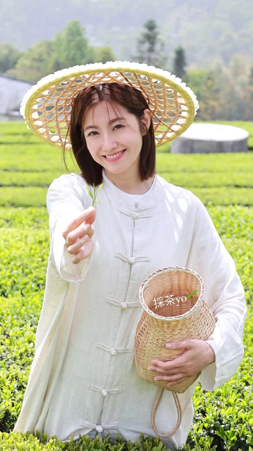 好靓的采茶女。