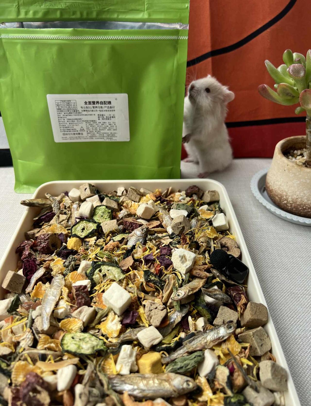 养鼠避坑✅一款合格的仓鼠主粮该具备这些
这份仓鼠混合主粮堪称小馋鼠的快乐盛宴，满