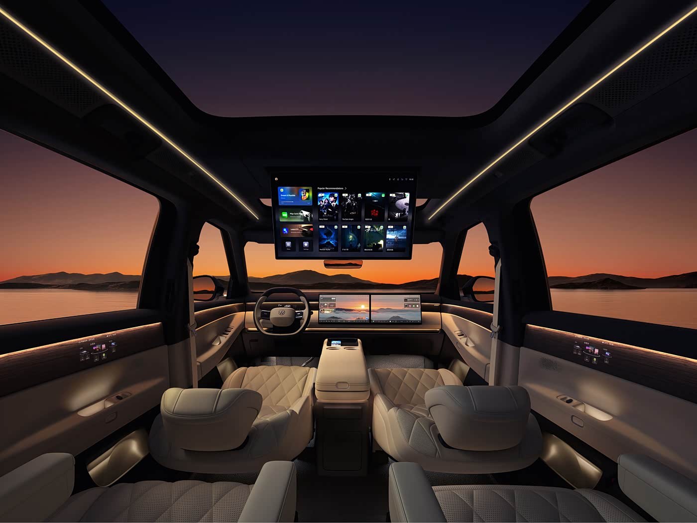 新车 大众ID.ERA 9X，应对中国市场的大尺寸增程大众来了，蛮关注这款车的销