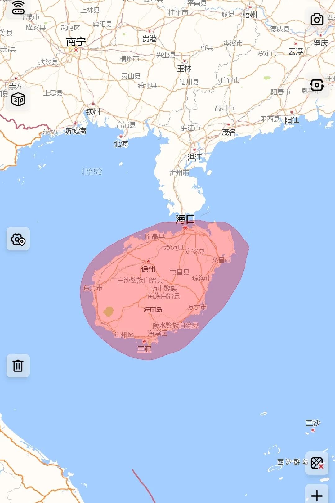 11-13海南朝霞
明天朝霞主要是在海南，但是有可能存在没啥云的风险
火烧云 火