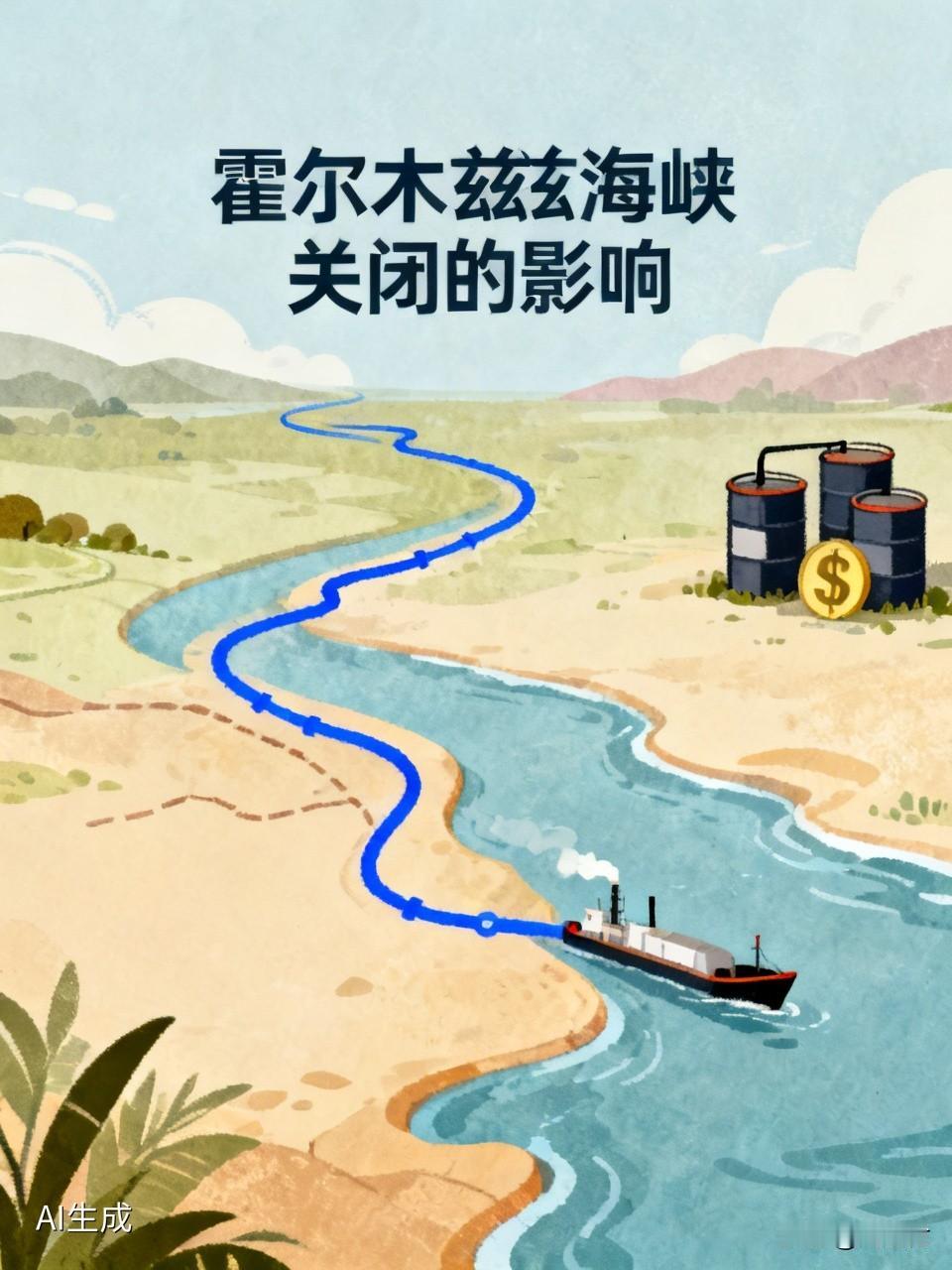 霍尔木兹海峡已关闭 霍尔木兹海峡关闭啦！这事儿影响可大了去了！它可是全球石油运输