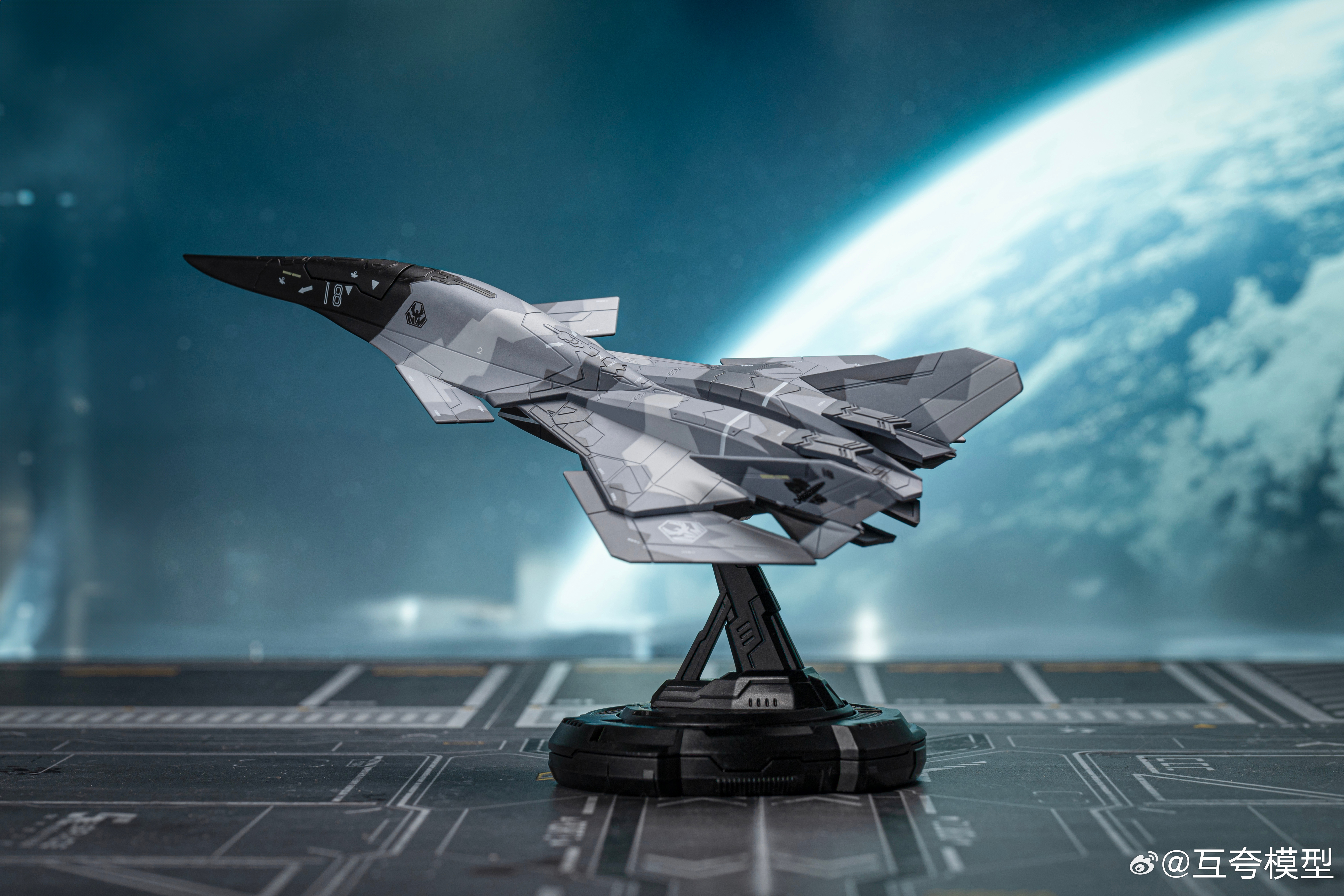 白帝｜多图直击，细节见真章线条、棱角、光影，这才是空天战机该有的样子。南天门计划