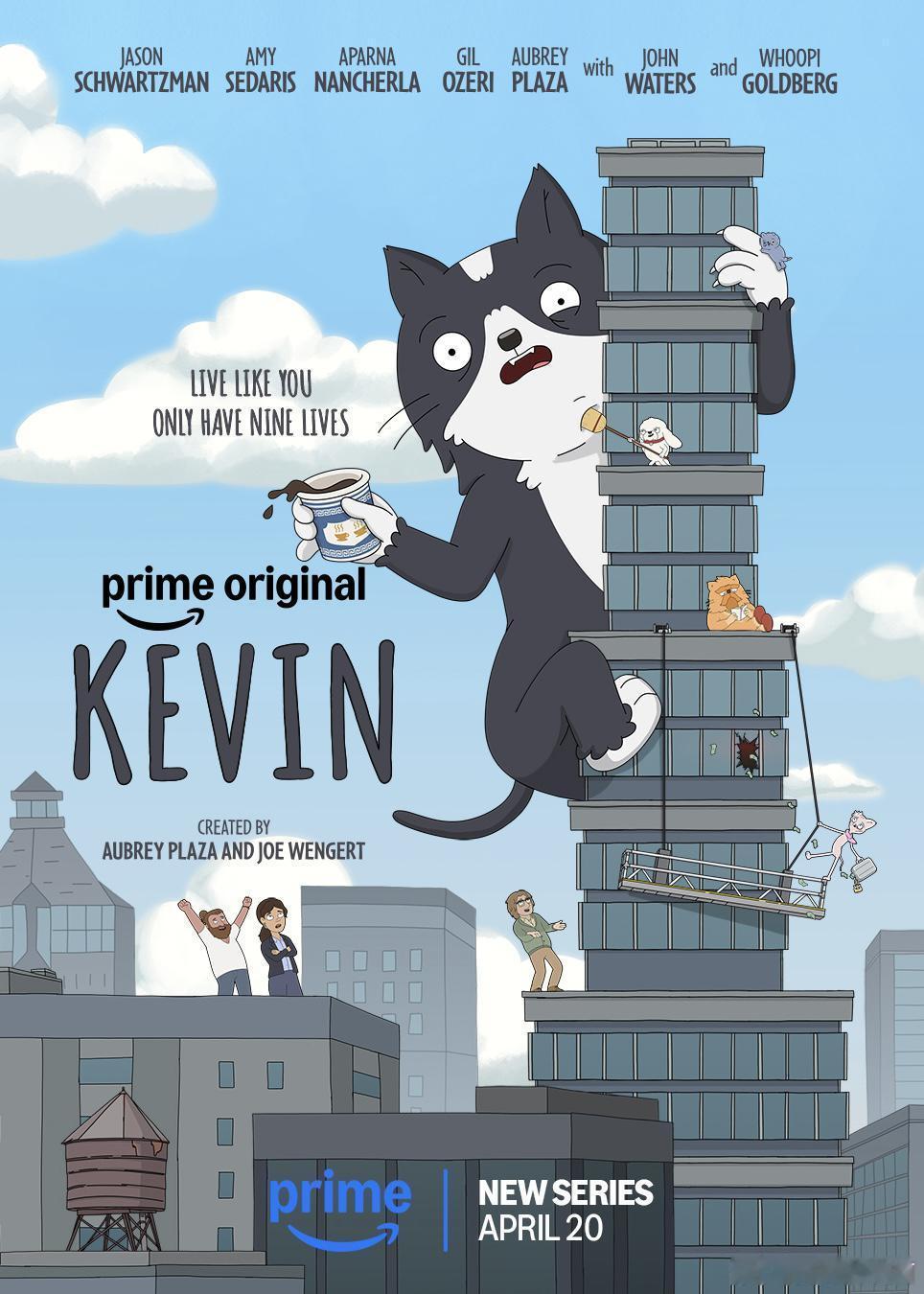亚马逊宣布砍掉动画新剧《小猫凯文》（Kevin），一季终。 