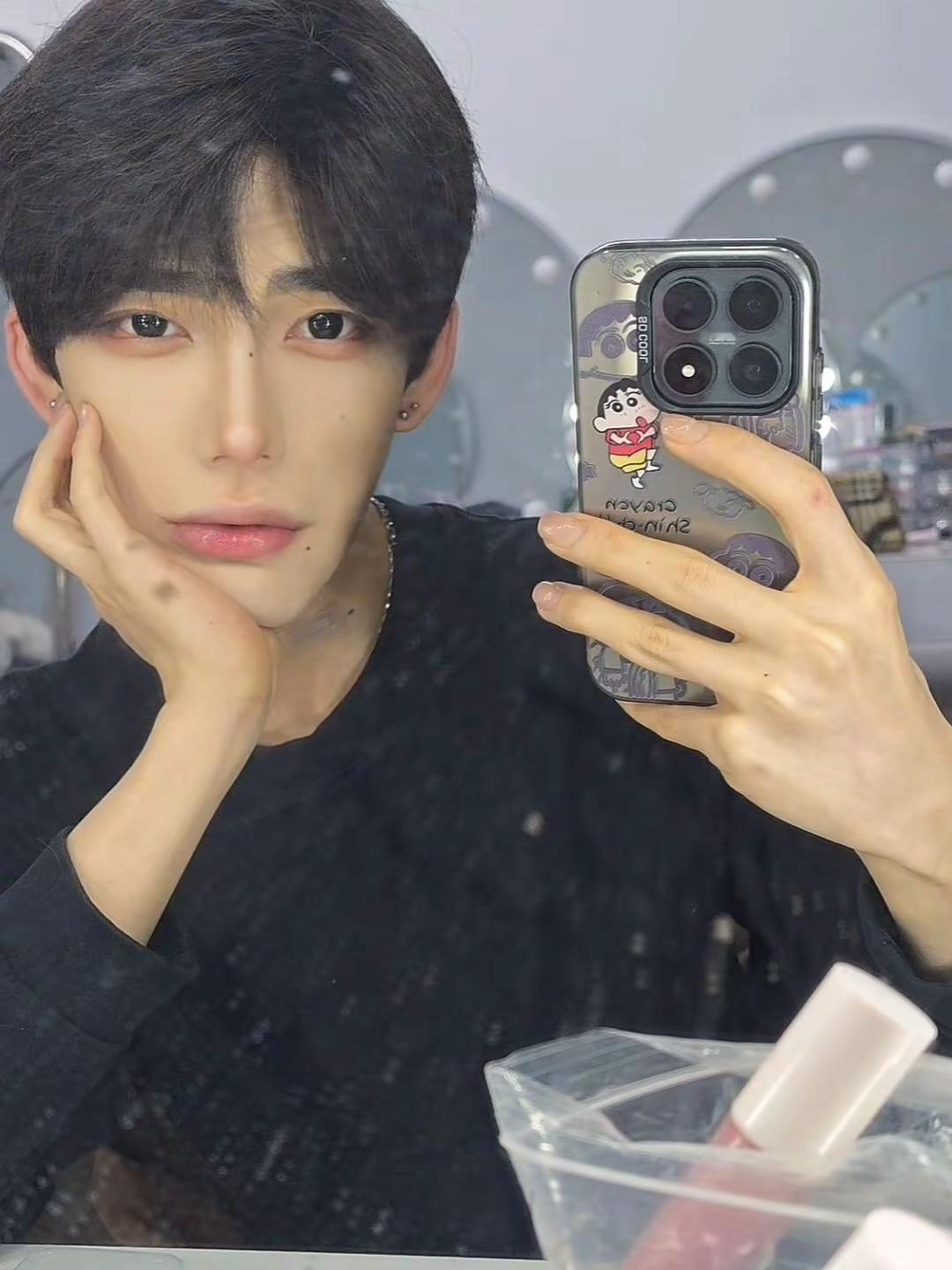 申请查看好感度，我要攻略你 对镜拍 少年感 男大学生 理想型