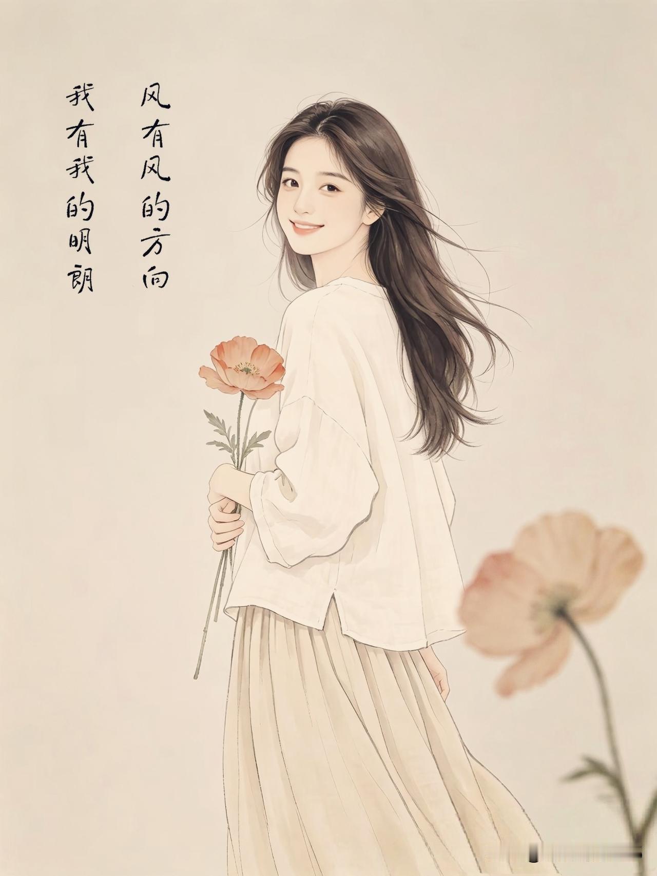 清晨与好朋友田甜，邱秋来到公园走步锻炼。

秋风温柔，不燥热，不喧嚣。空气清透，