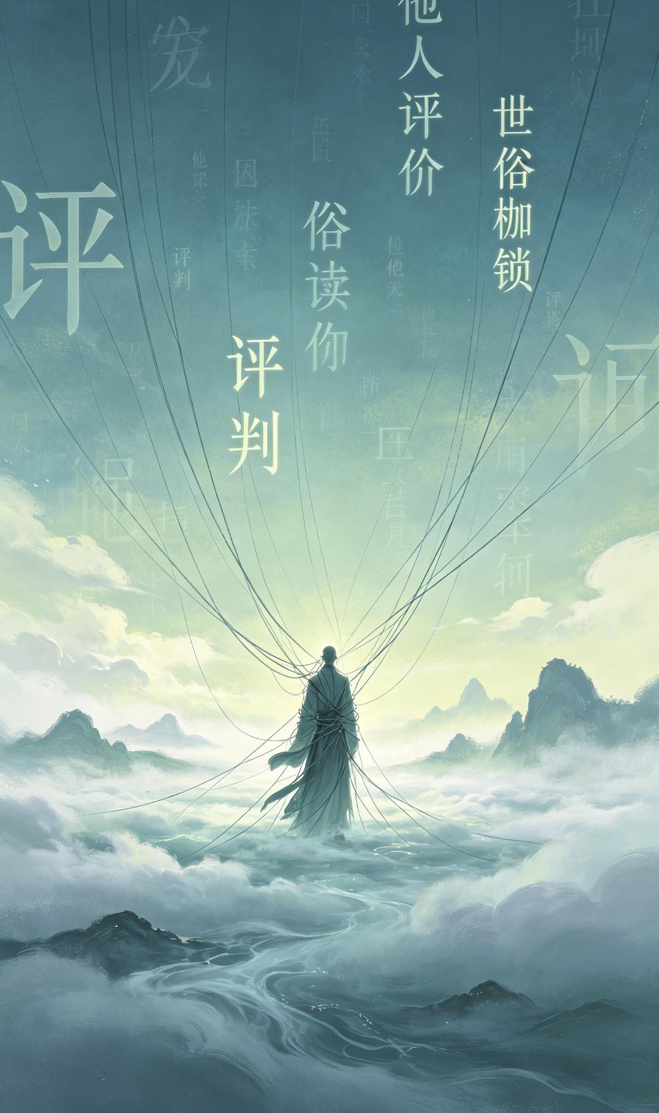“心不受力，则万物不为所困”
从道家讲，绝大多数人的痛苦，不是命运太狠，而是你太