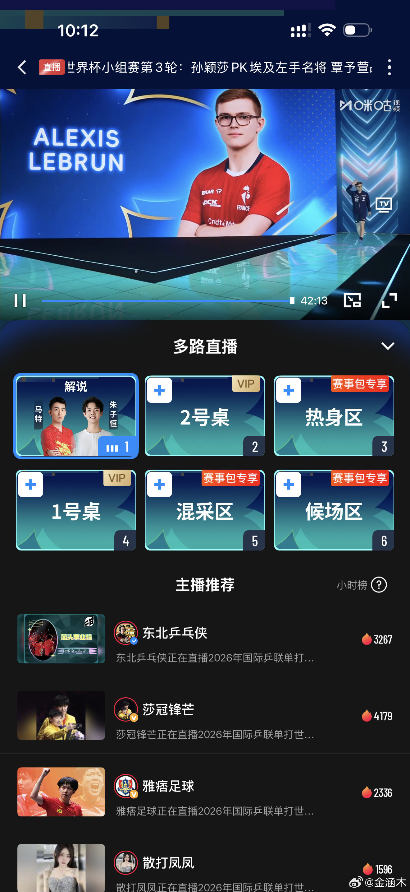 艾利克斯•勒布伦vs卡纳克·贾哈勒布伦+15 卡纳克贾哈+6勒布伦胜。 