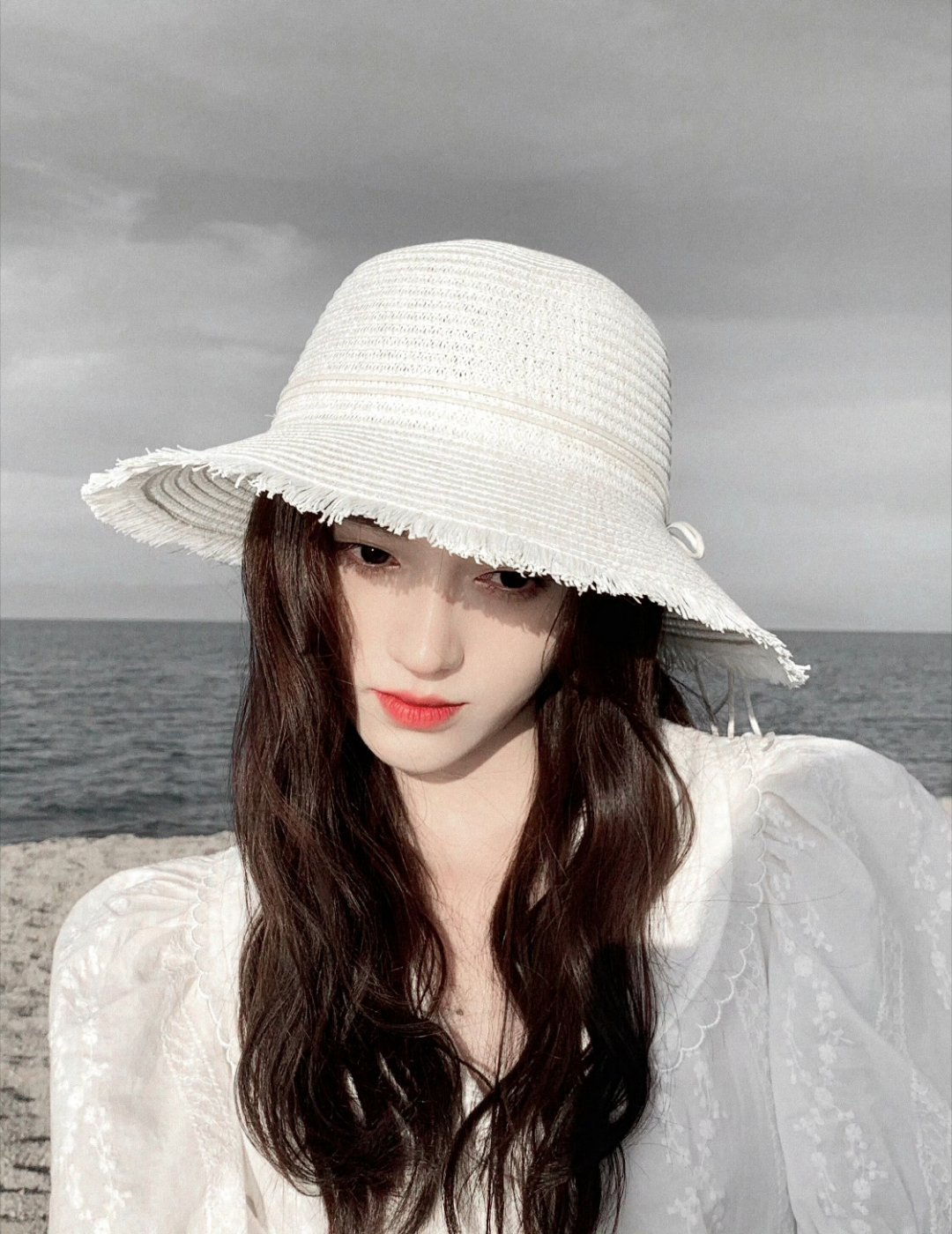 鞠婧祎jjy鞠婧祎涂口红眼神 jjy鞠婧祎阿黛 我很满意我自己
