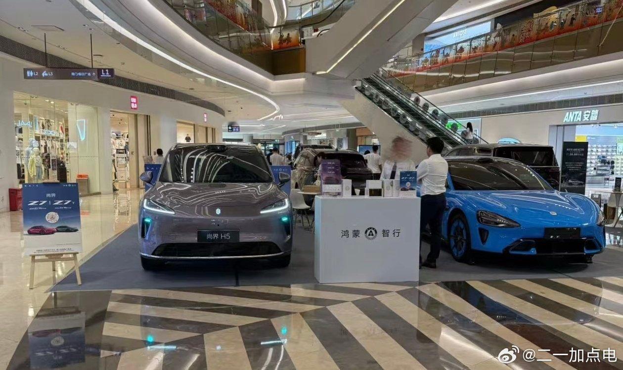 看到这图的时候我还反应了一下 自己找亮点大v聊车尚界z7